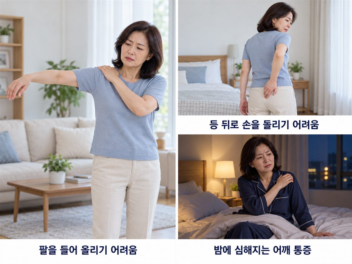 오십견의 증상