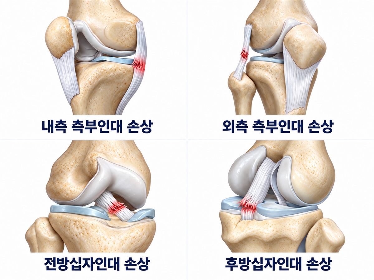 무릎인대 손상이란