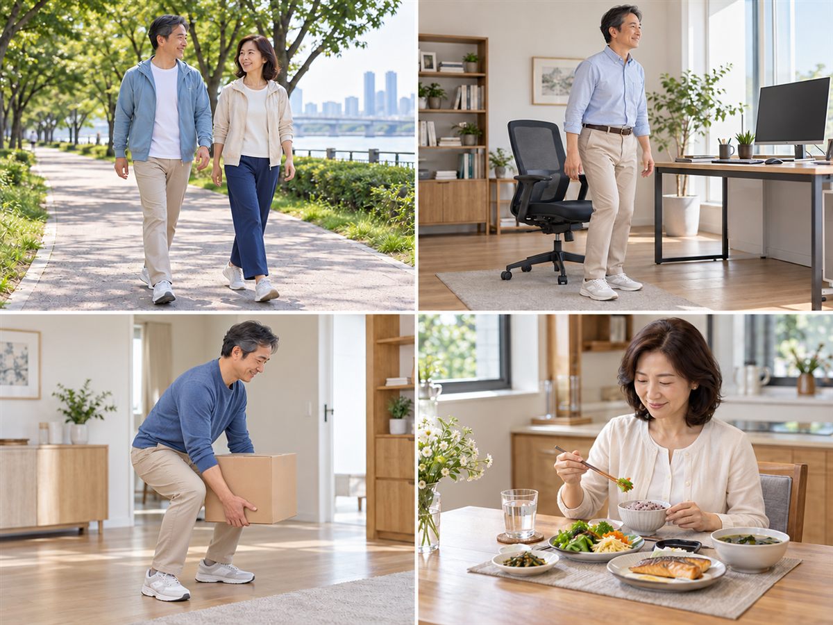 허리 건강을 지키는 일상
