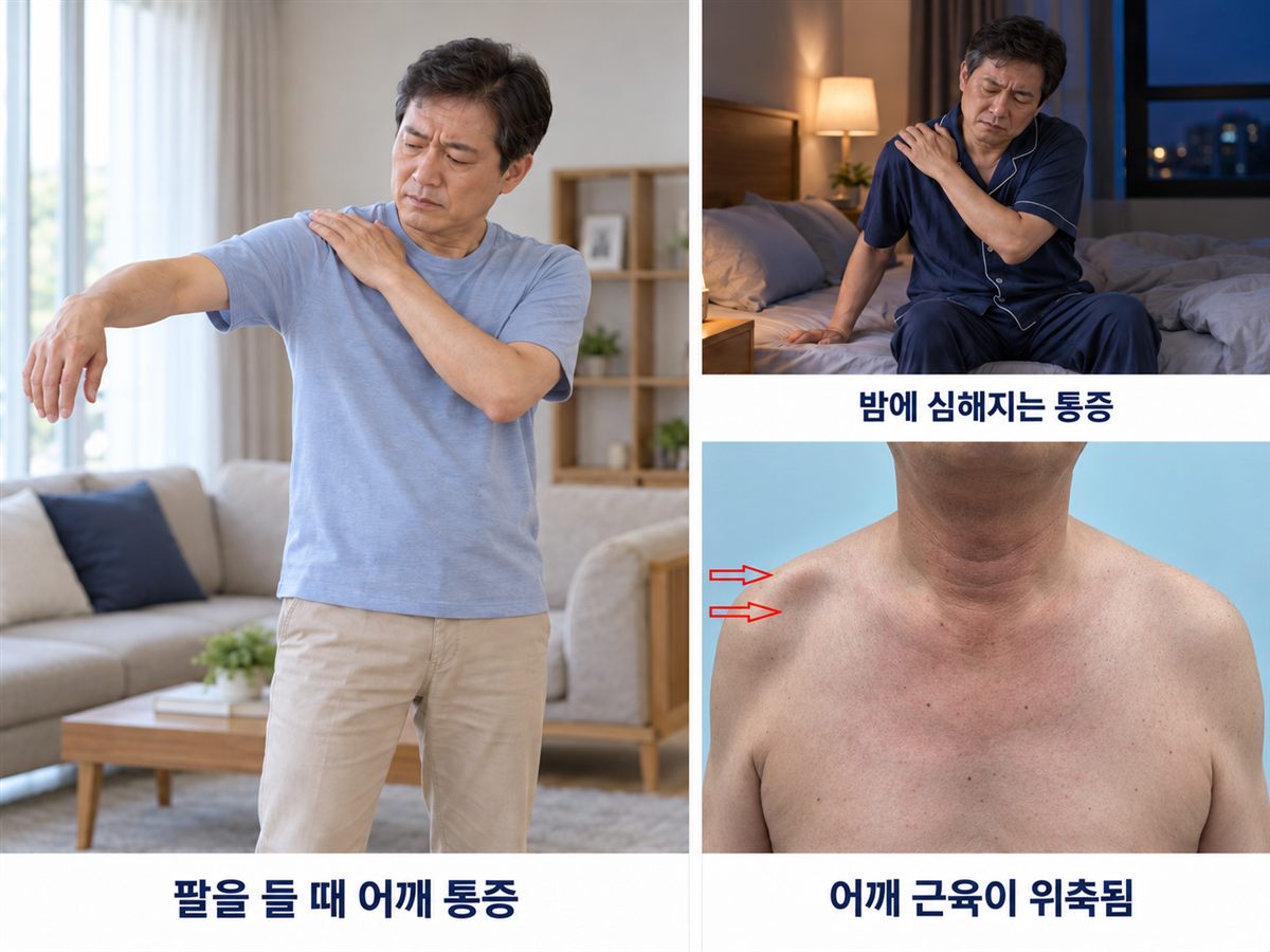 회전근개 파열의 증상